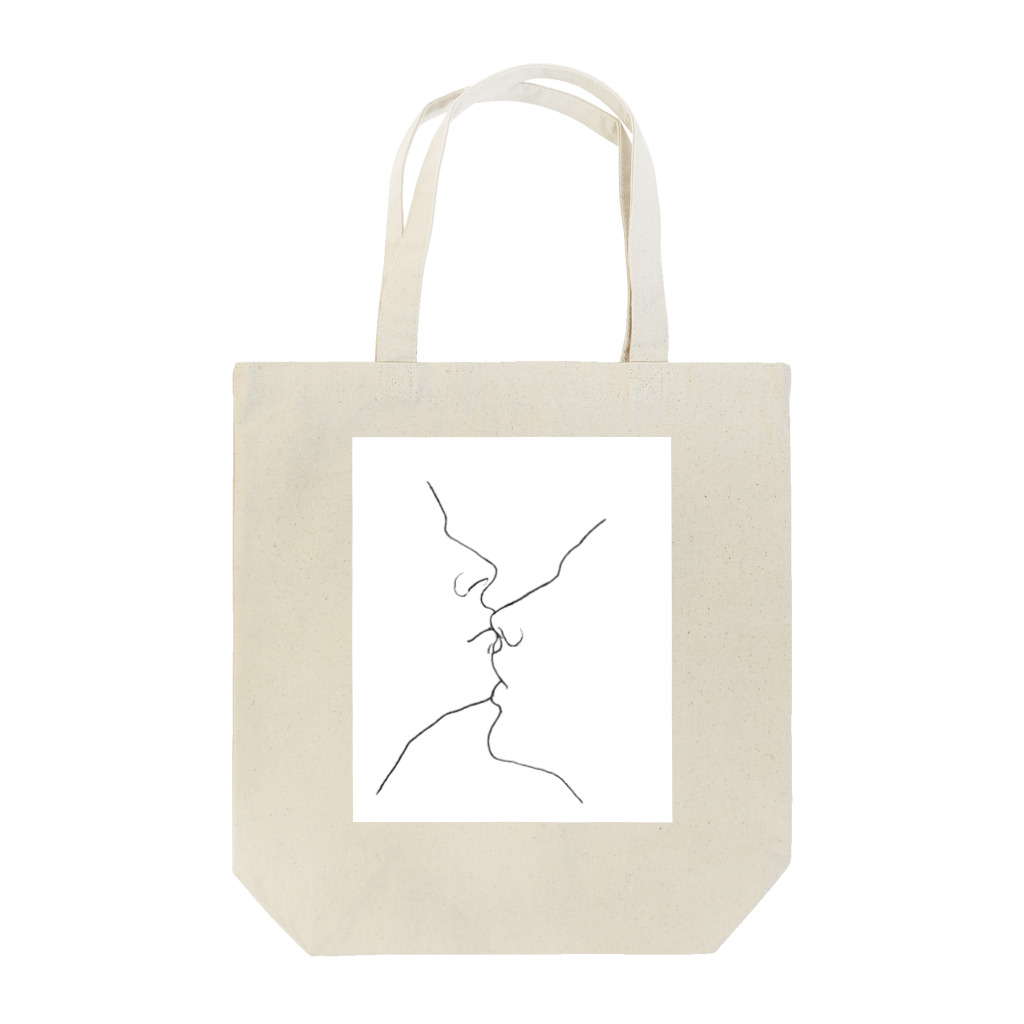A I L I E  ❤︎  愛 理のKissing tote bag Tote Bag