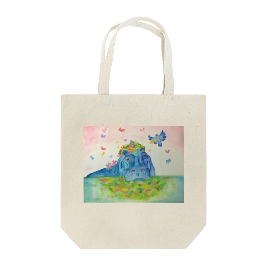 soranotanekoの花の帽子 Tote Bag