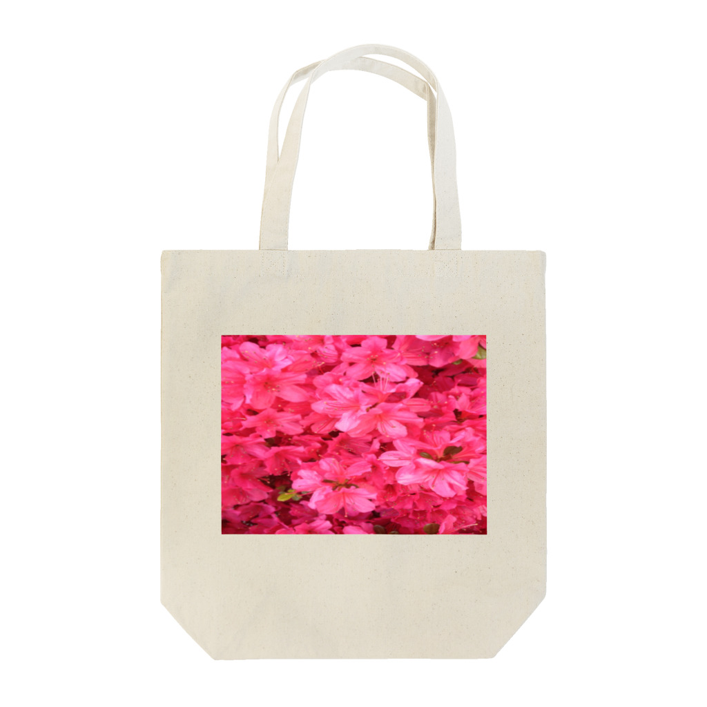 SAITO HIRONOBUの花壇の花 トートバッグ