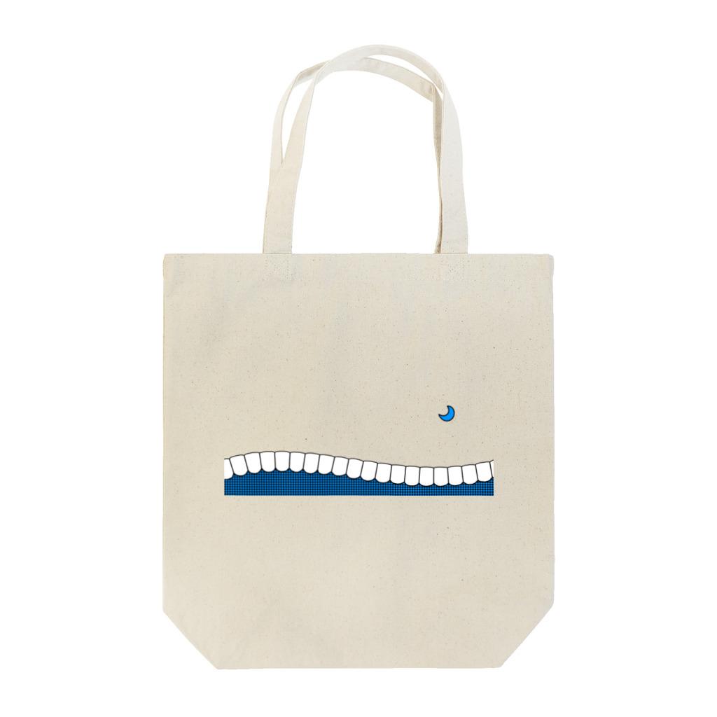 歯りきり雑貨店の歯-HA blue Tote Bag