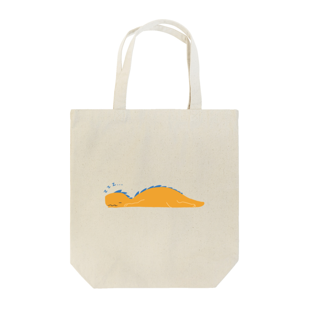 骨犬工房のおひるねかいじゅう Tote Bag