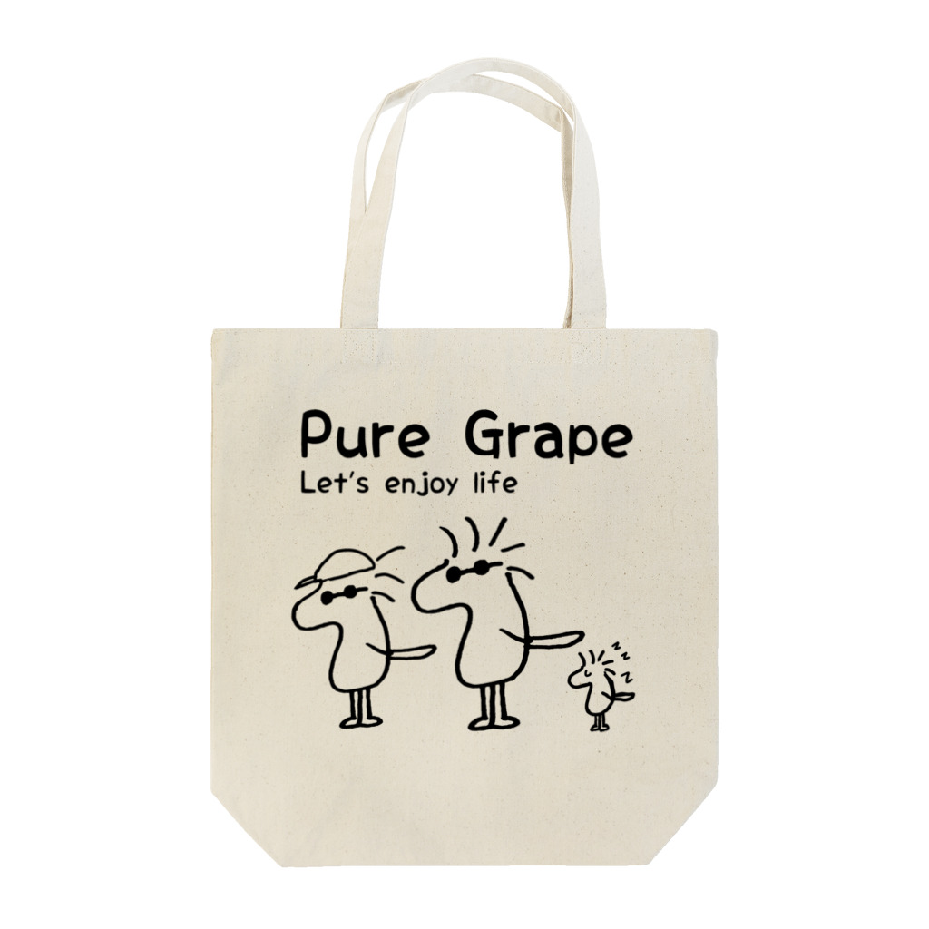 Pure Grape のPure Grape 【K.○○o○.T】 トートバッグ