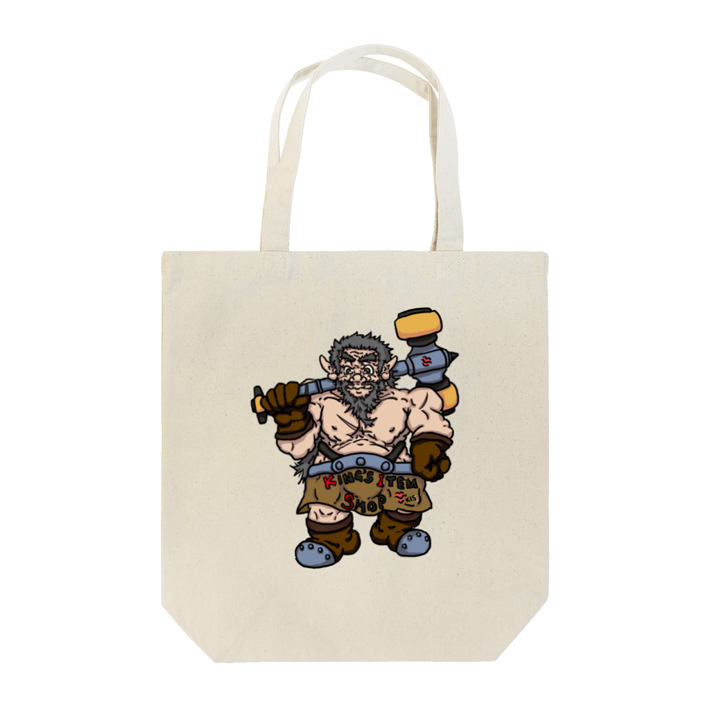 おおぬきたつやのラクガキ製作所♪のドワーフ・キング　『バイエル』 Tote Bag