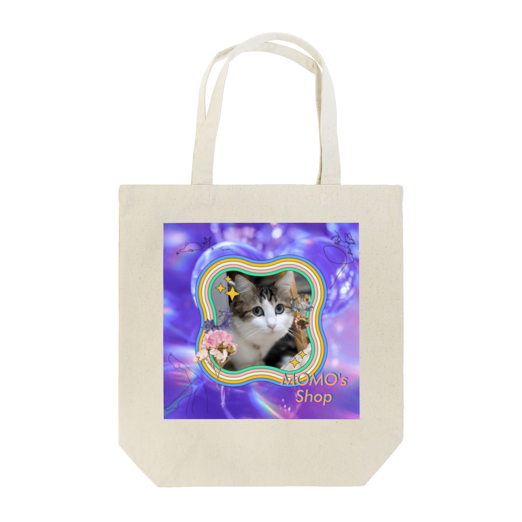 𝙈𝙊𝙈𝙊'𝙨 𝙎𝙝𝙤𝙥のMOMO Tote Bag