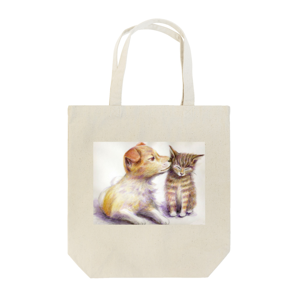 リラの子犬と子猫 Tote Bag