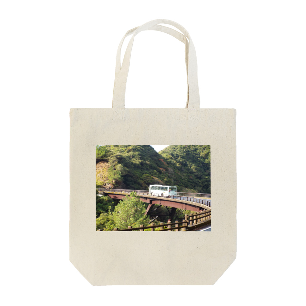 shige168の屋久島の路線バス Tote Bag