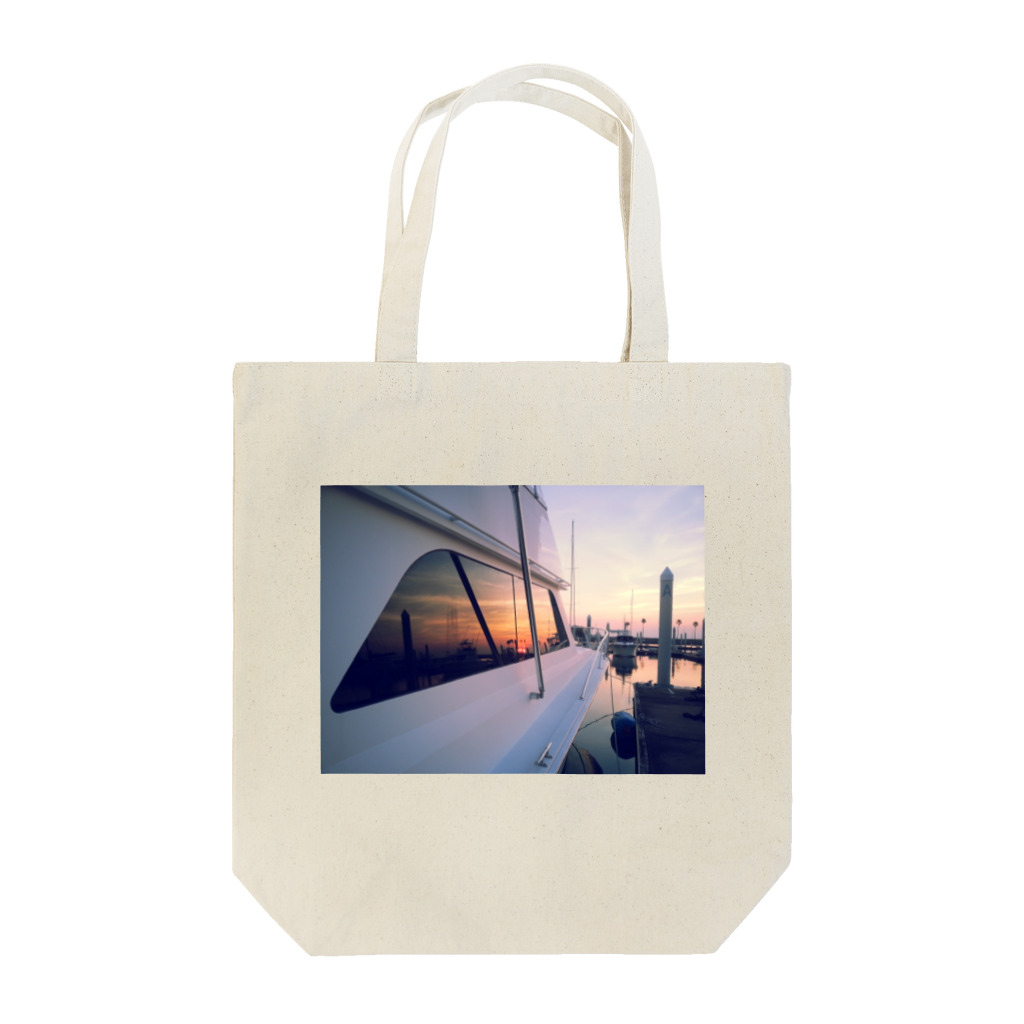 DAIGOの夕焼けのマリーナ Tote Bag