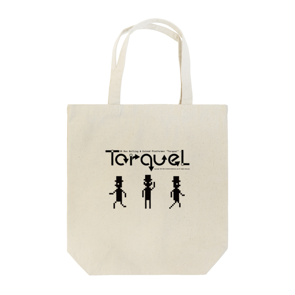 なんも@FullPowerSideAttack.comの人のトルクル(TorqueL) ロゴ&キャラクター Tote Bag