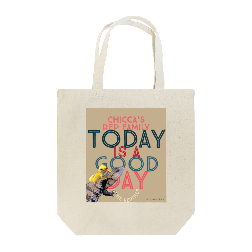 Licca's LickのToday is a good day カカオ&シトラス Tote Bag