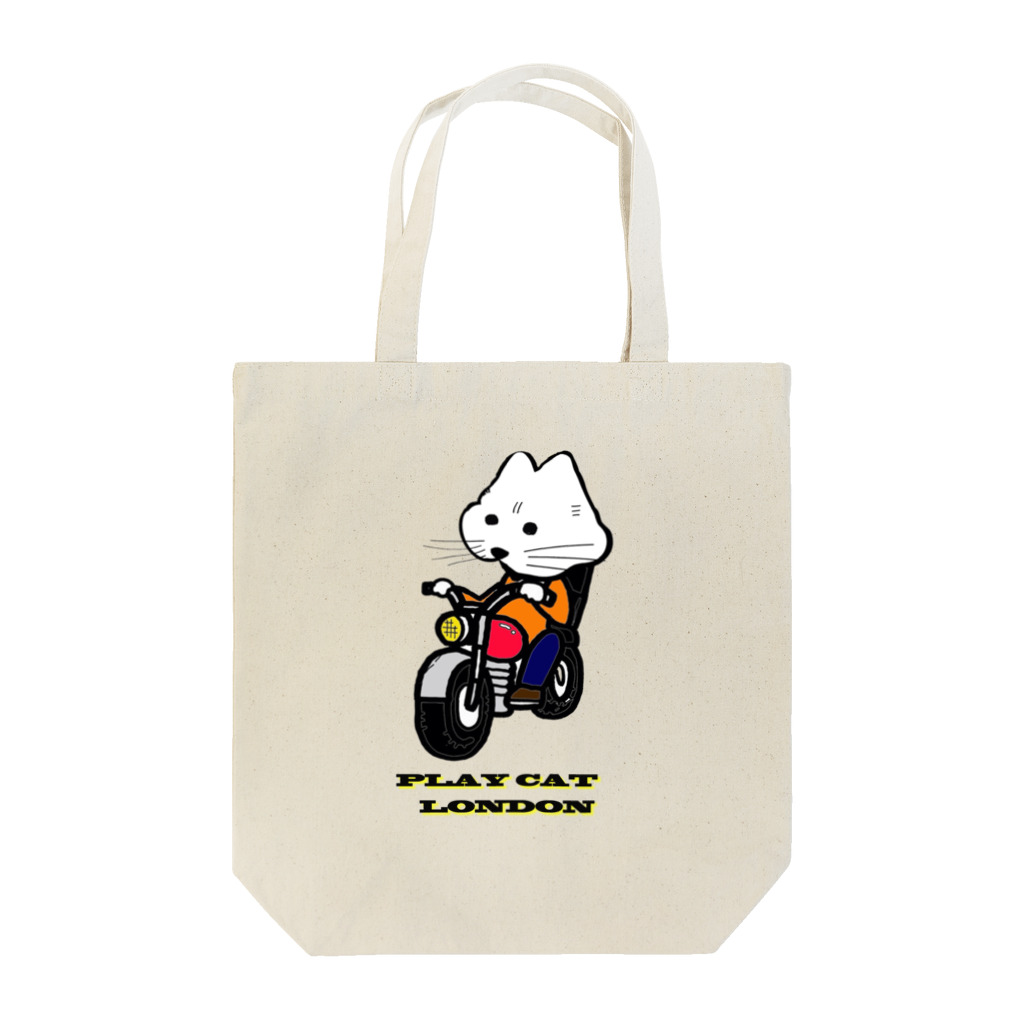 playcatのbiker playcat トートバッグ