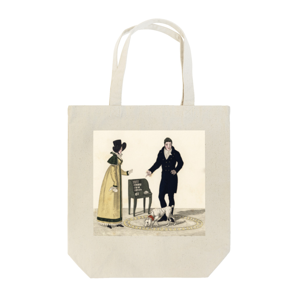 J. Jeffery Print Galleryの天才犬ムニート Tote Bag