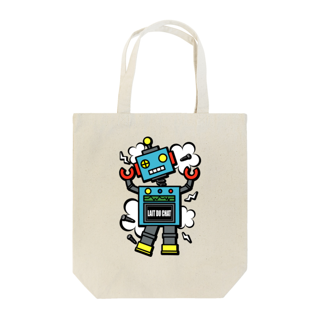 Cɐkeccooのレトロ★ロボット-ポンコツ!? Tote Bag