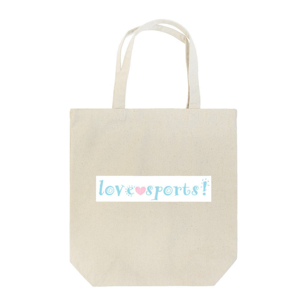 We are FRIENDS!のlove sports! Tote Bag