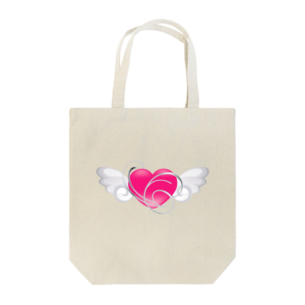 AURA_HYSTERICAのAngel_Heart トートバッグ