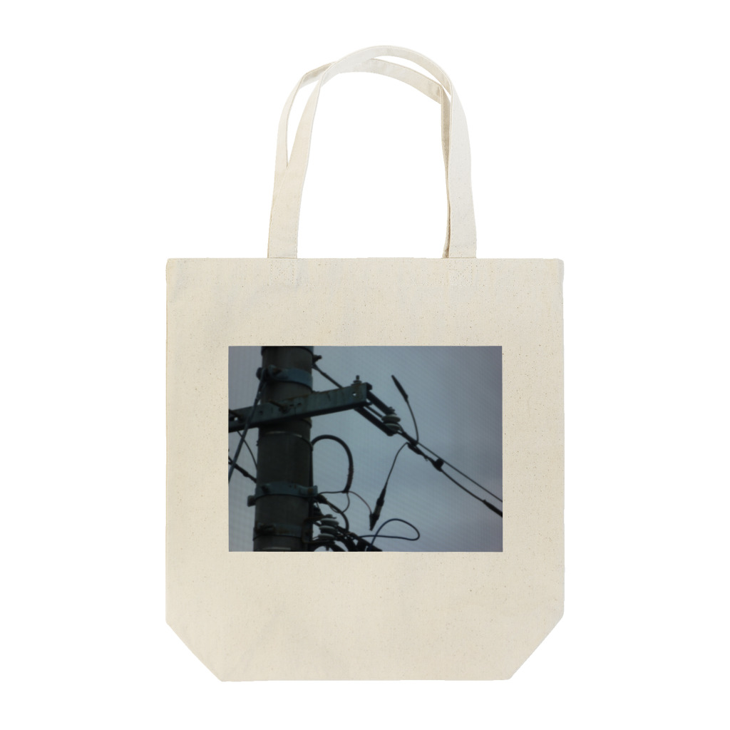 マジクソにゅーすＶＳ痛々しい速報のエヴァ風に電柱を Tote Bag