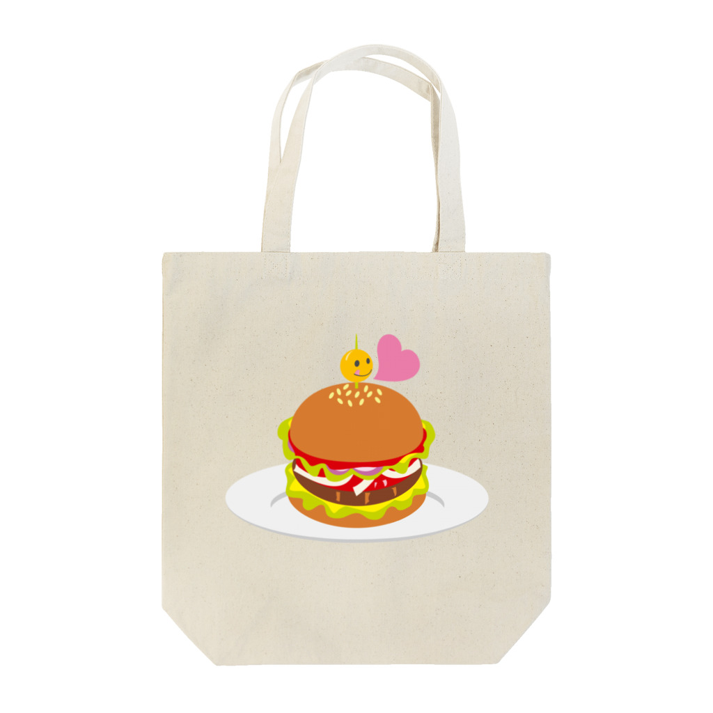 AURA_HYSTERICAのHamburger Tote Bag