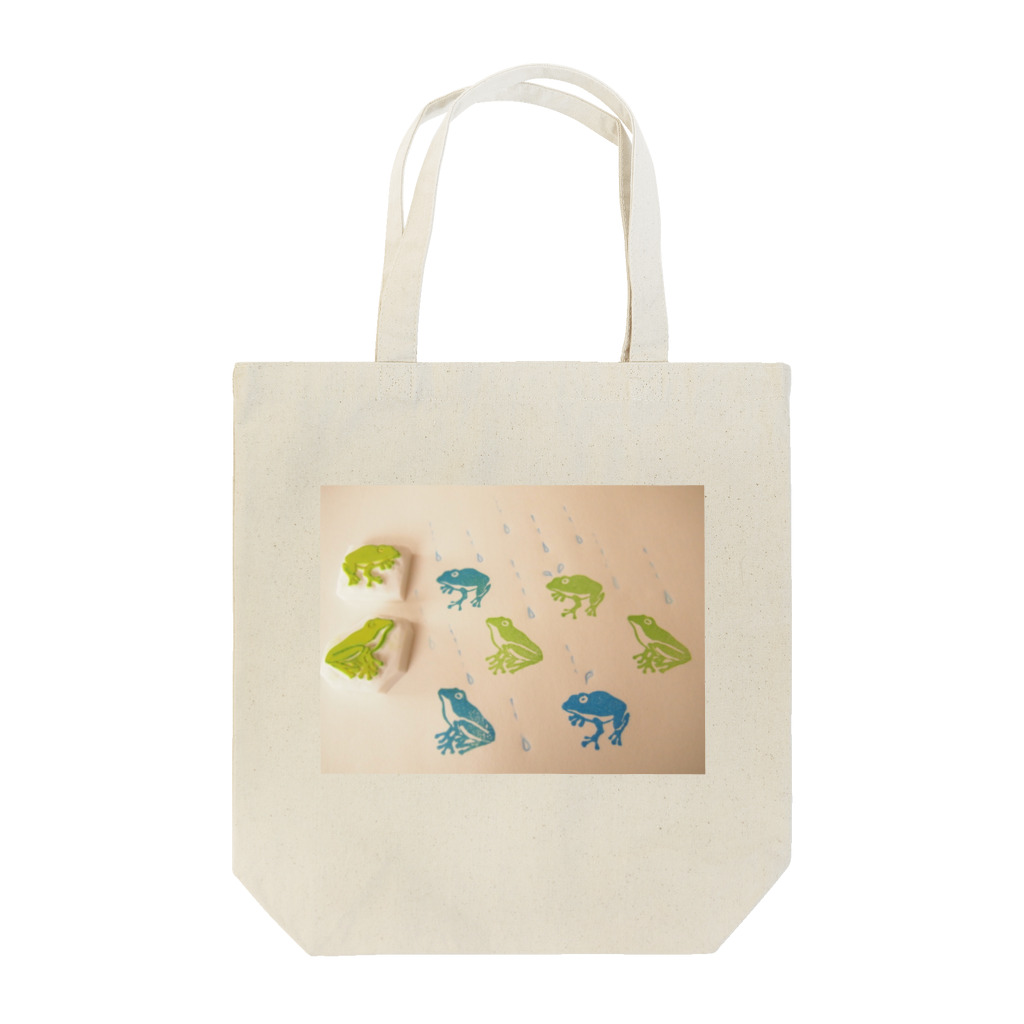 くろすけのアマガエルはんこ Tote Bag