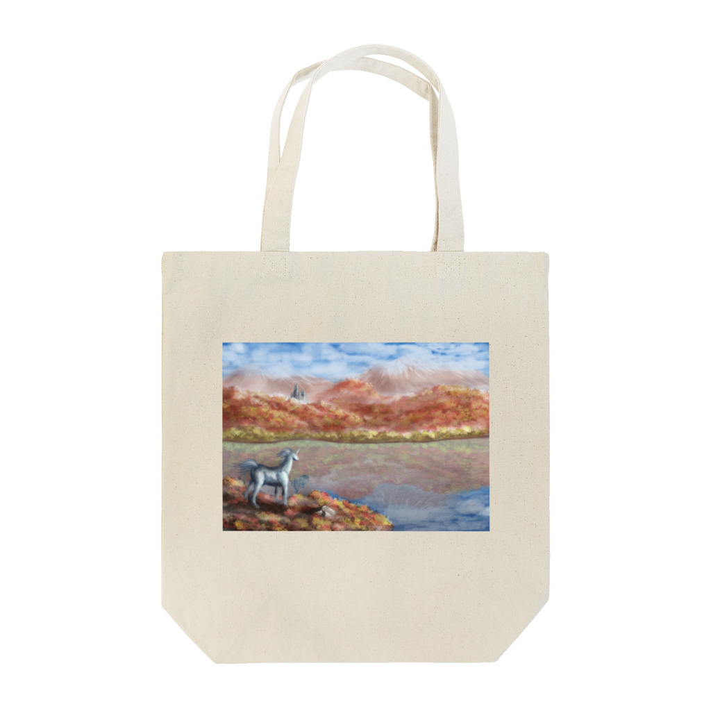 Hiroshi UyamaのHigh SIerra in Fantasy Tote Bag