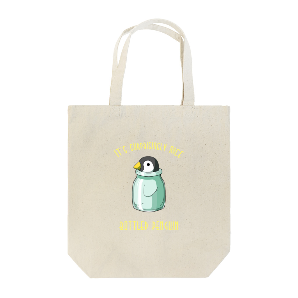 BOTTLED ANIMALSの瓶詰めペンギン Tote Bag