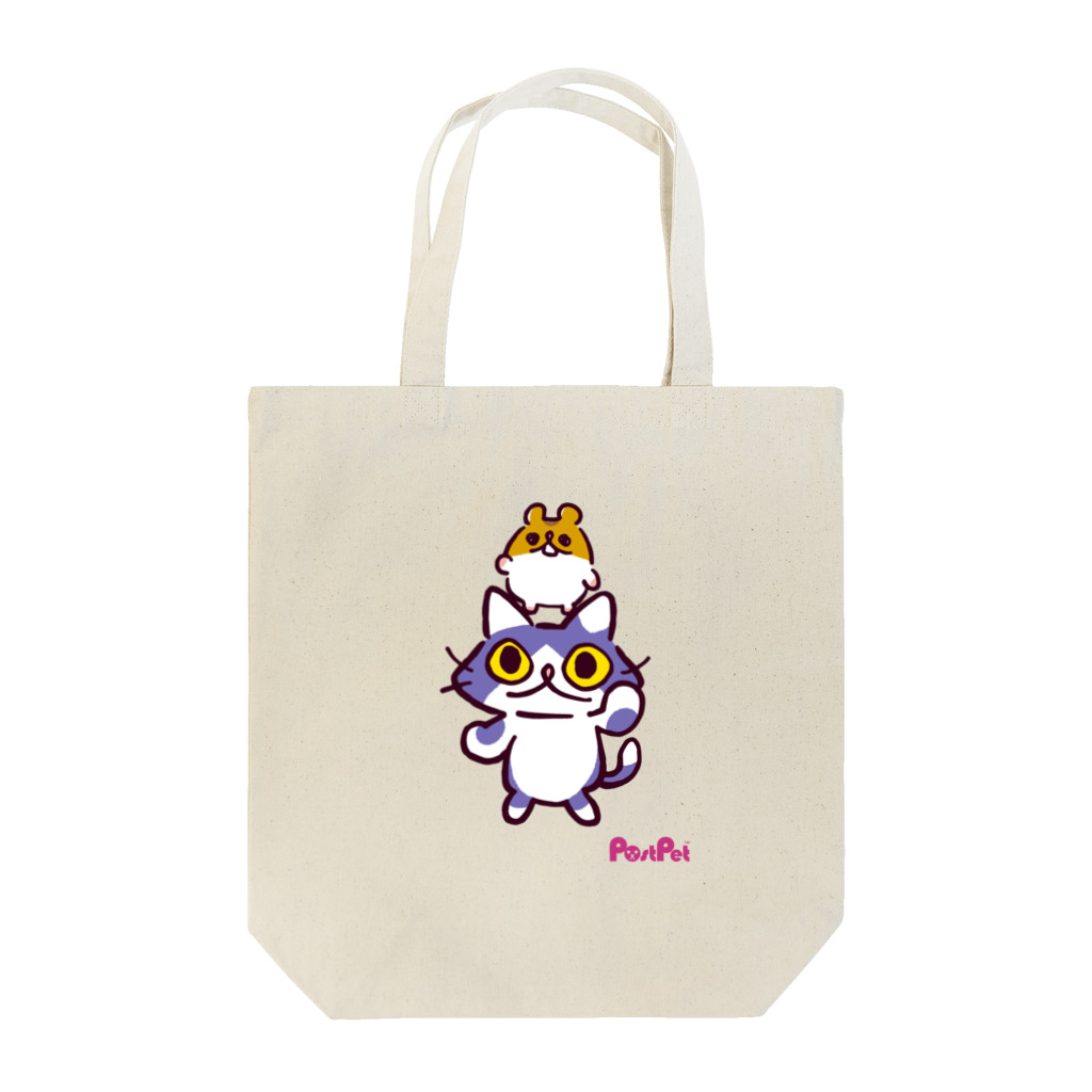 PostPet Official Shopのフロとジンパチの友情 Tote Bag