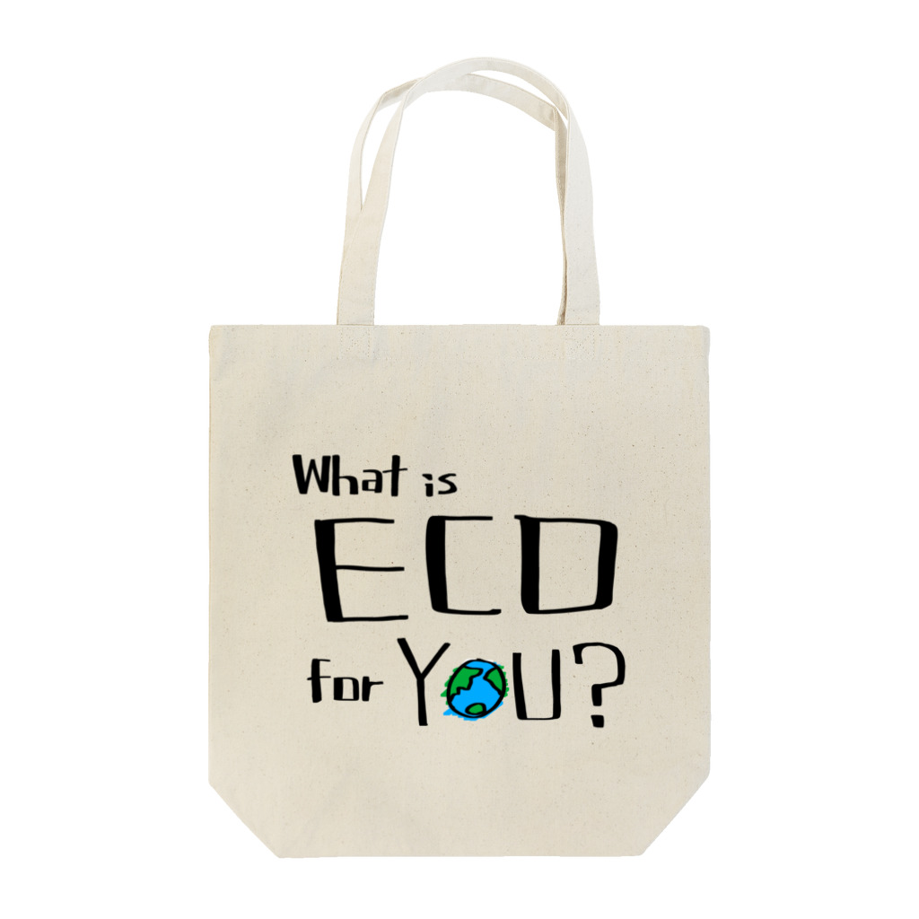 Volcano Private Fishing ParkのWhat is Eco for You？ トートバッグ