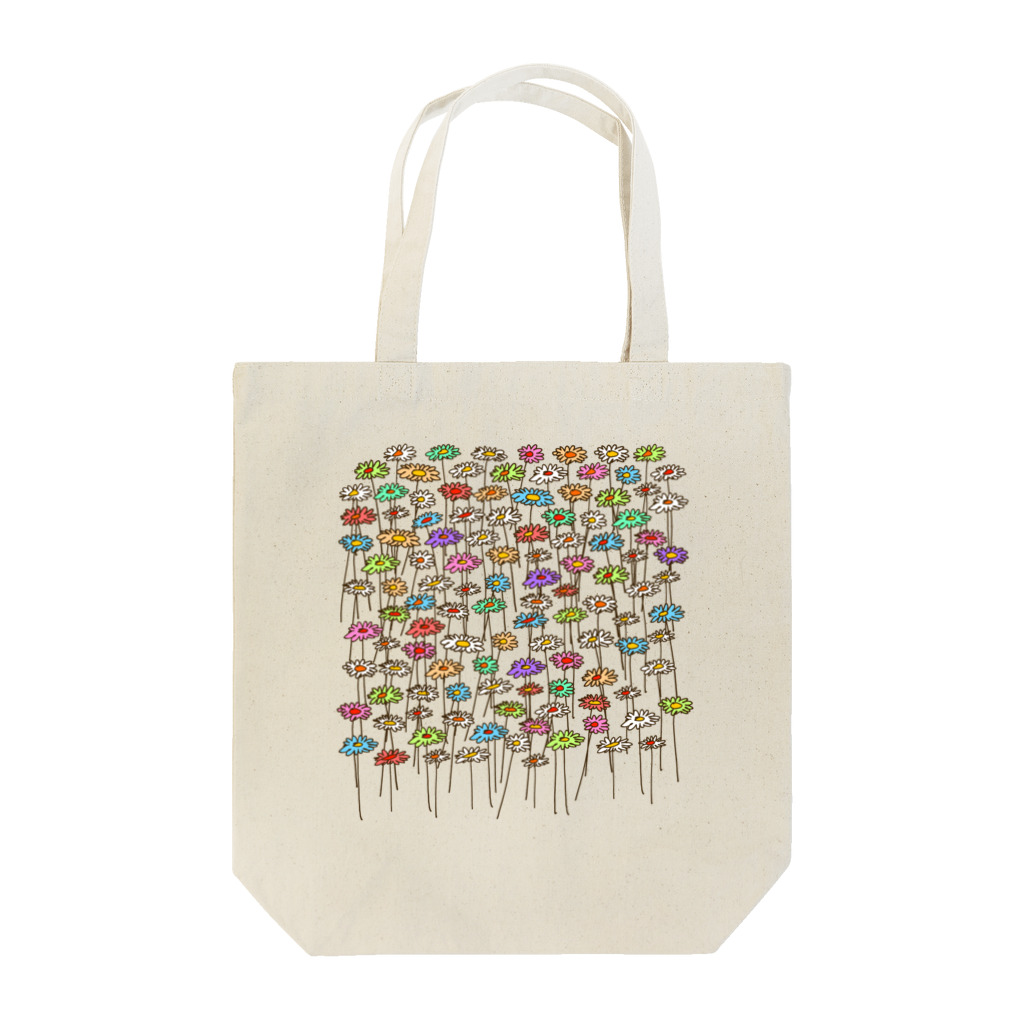  むきむき   地球生活のそらとぶ花 Tote Bag