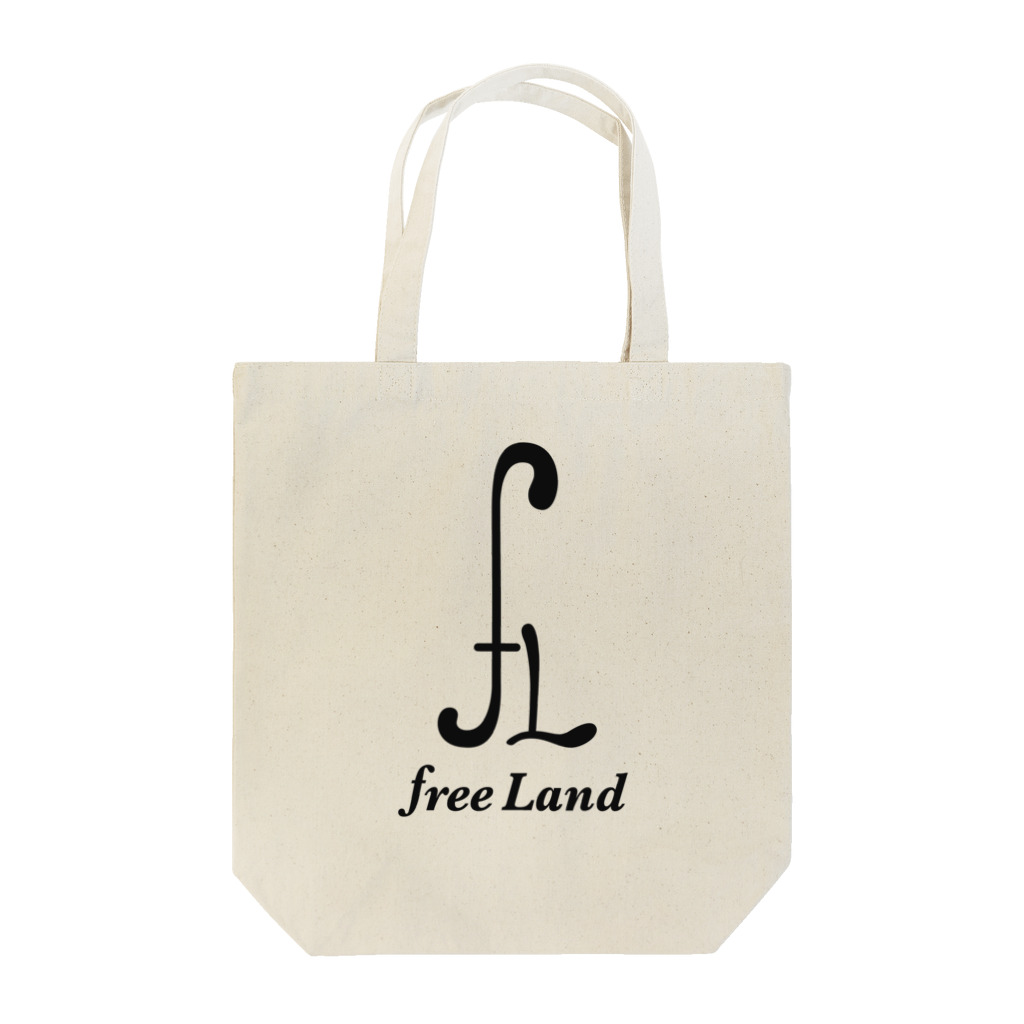 freeLand Vintage&Hamburger CafeのfLロゴ Tote Bag