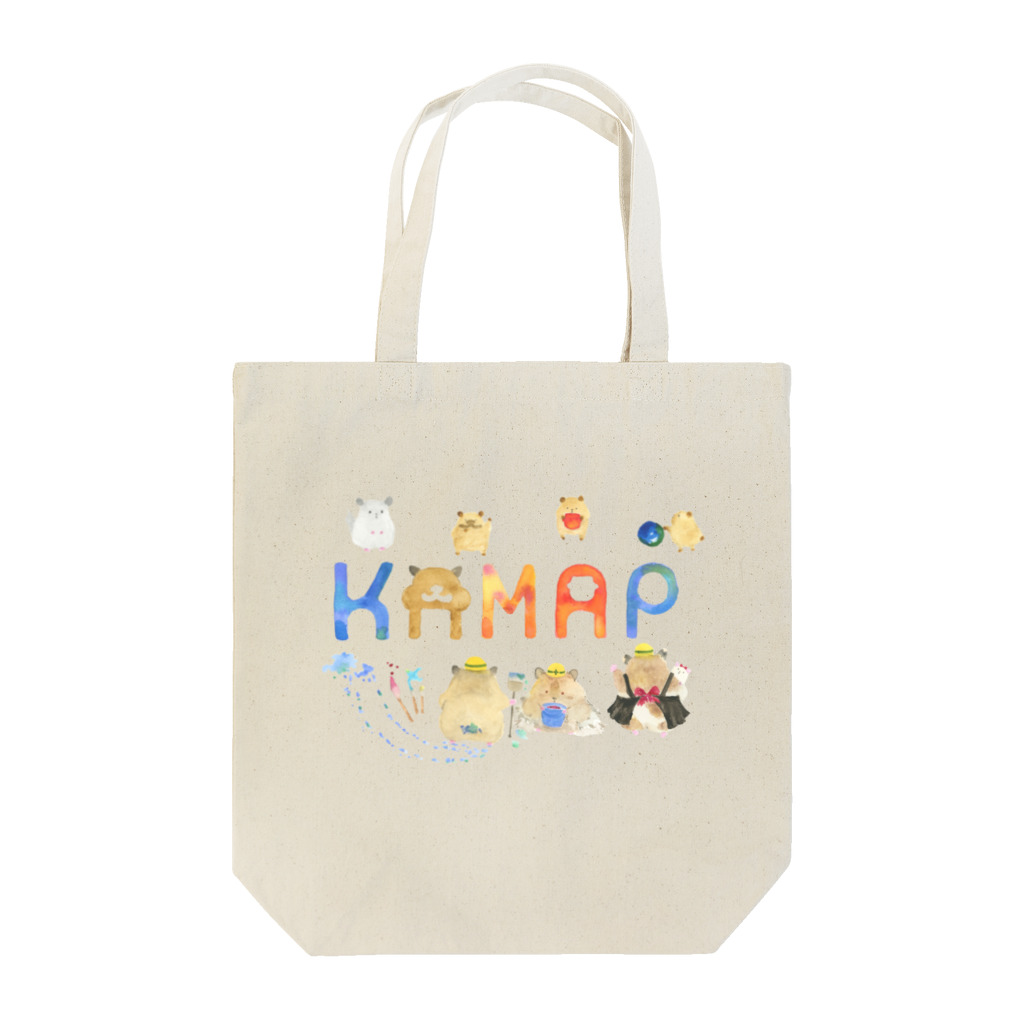KAMAP ＆ Ricaの【KAMAP】カラフルKAMAP トートバッグ