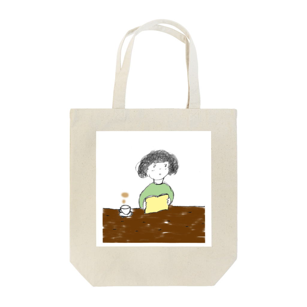 erikoの本とコーヒー Tote Bag