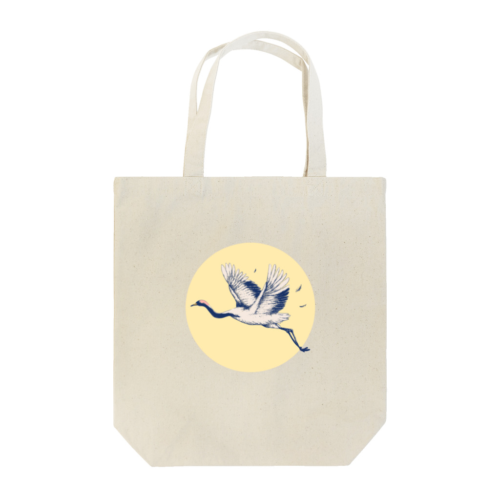 KUSUKUSU-COMPANYの鶴2 Tote Bag