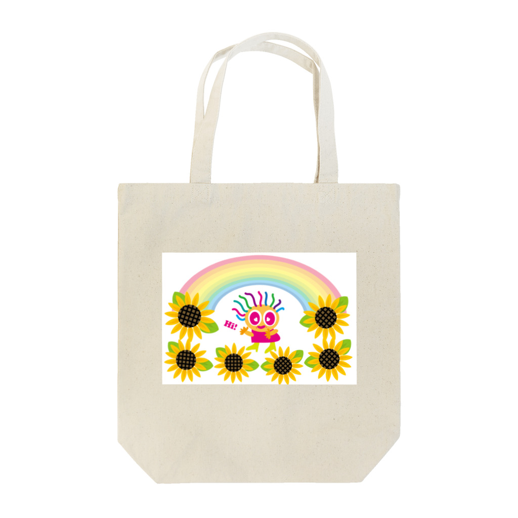 ジルトチッチのデザインボックスのクレコのひまわり畑 Tote Bag