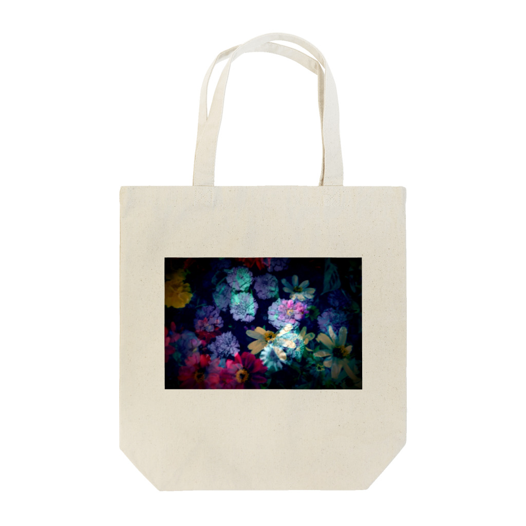 mioのmidnight flowers Tote Bag