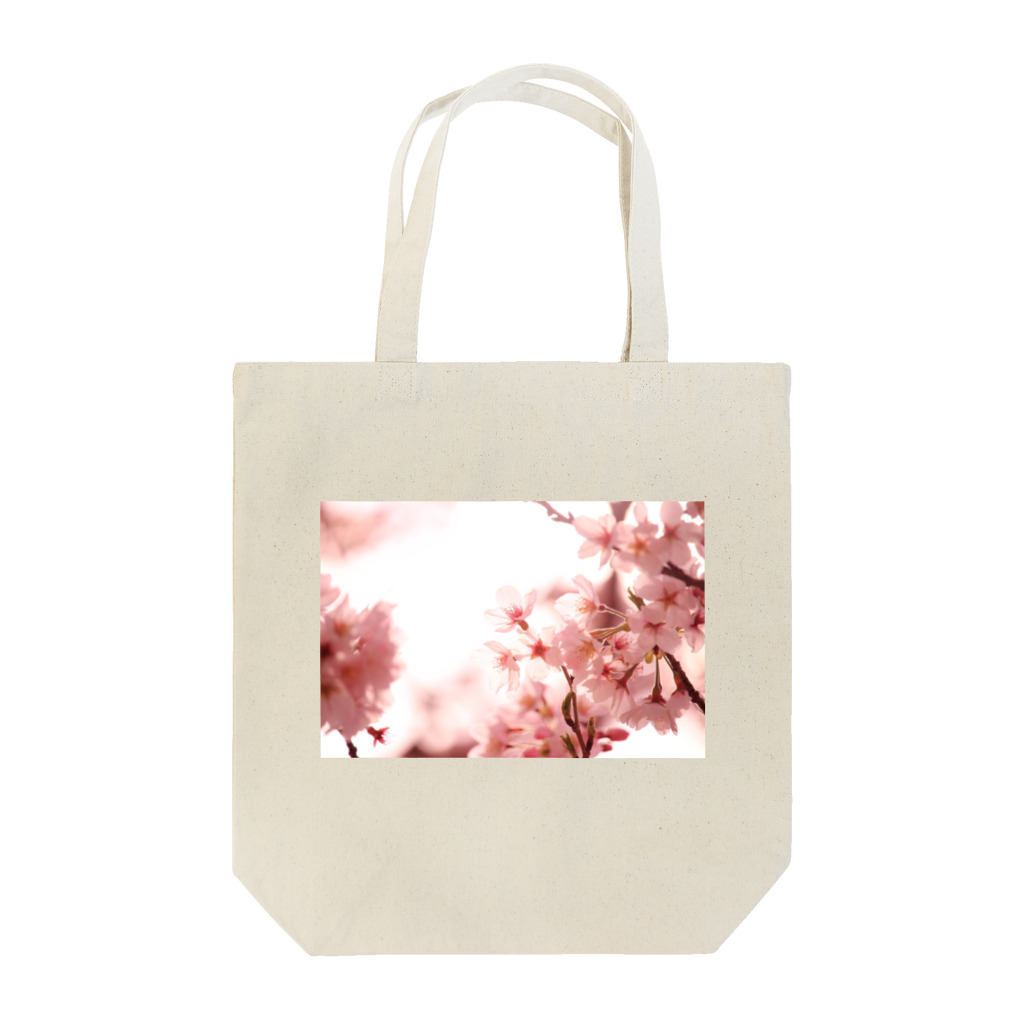 M.F.Photoの薄桜 Tote Bag