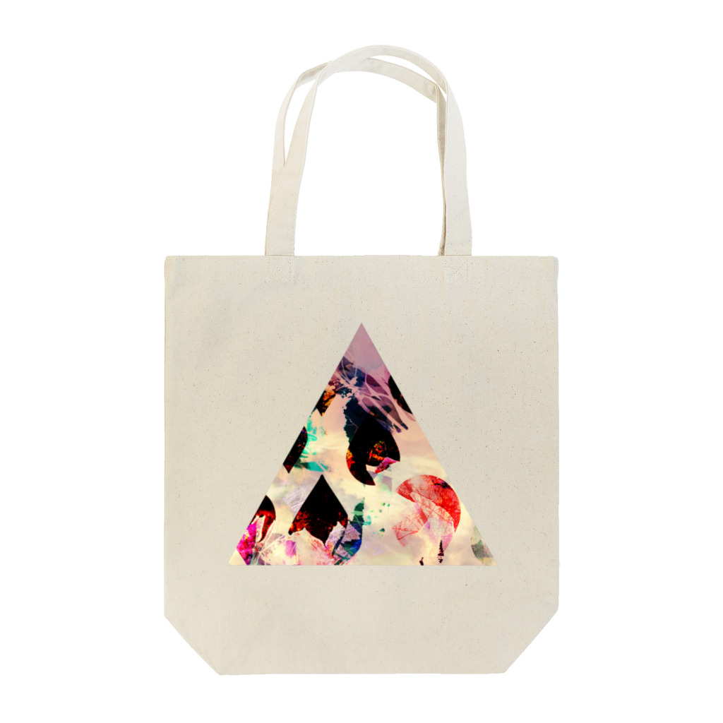 NoraUprise-sの▲4【三角形の穴】  Tote Bag