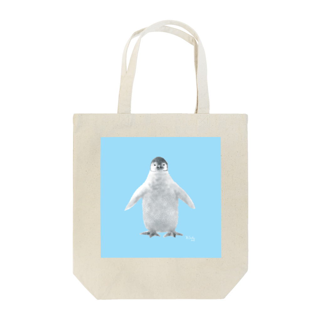 atelier*zephyr(Hisako)のペンギンの赤ちゃん Tote Bag