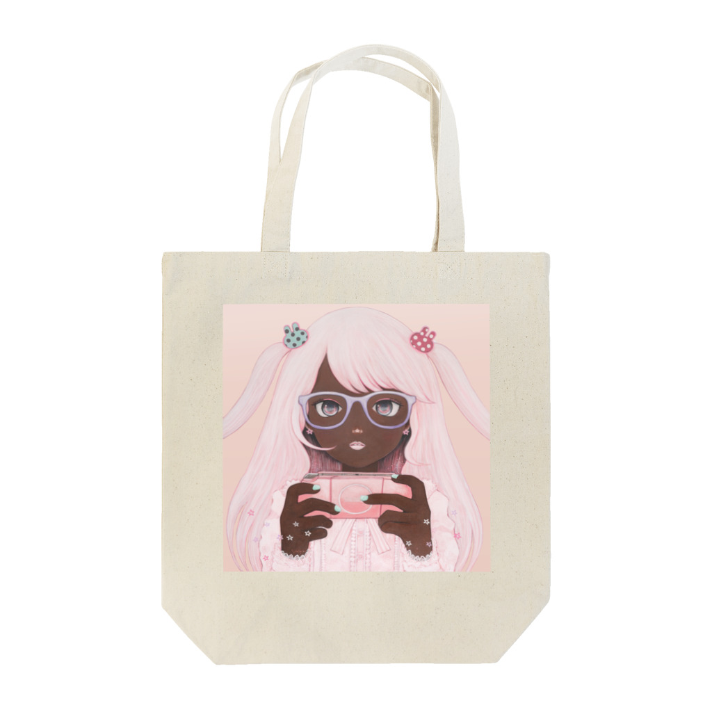 KAORU HASEGAWA WEBSTORE SUZURIのGamergirl 3 P Tote Bag