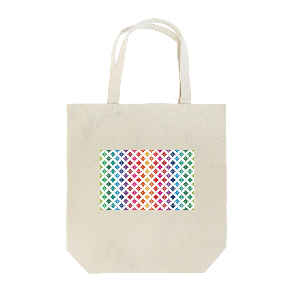 stereovisionの全員集合背景柄 Tote Bag