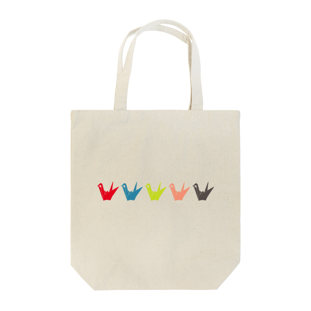 ░▒▓ＳＭＩＲＫＷＯＲＭ▓▒░のPAPERCRANE Tote Bag