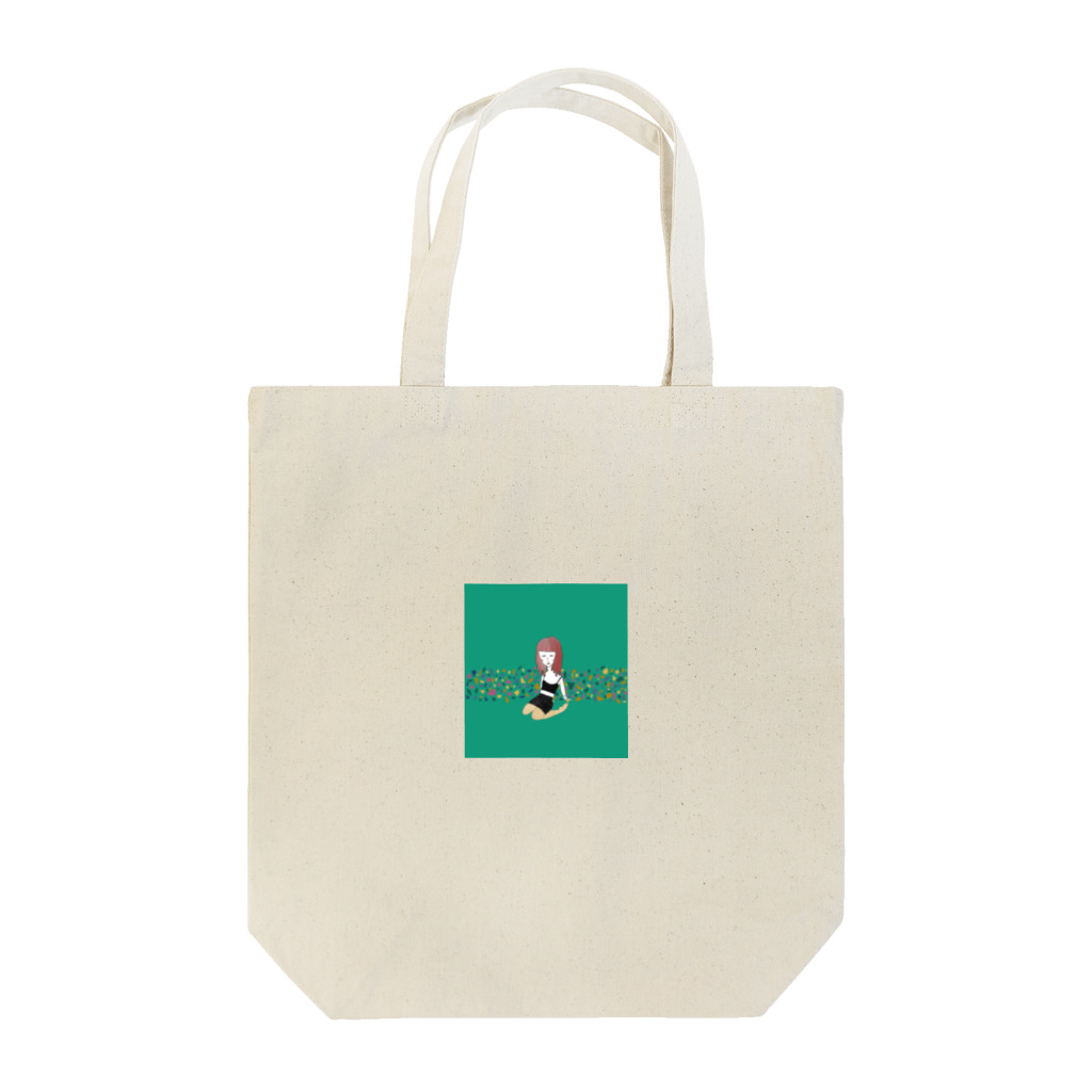 Moyaの緑の女の子 Tote Bag