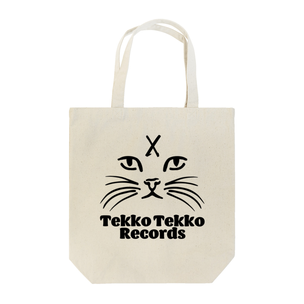 TEKKO TEKKO RECORDSのTekko Tekko Records トートバッグ