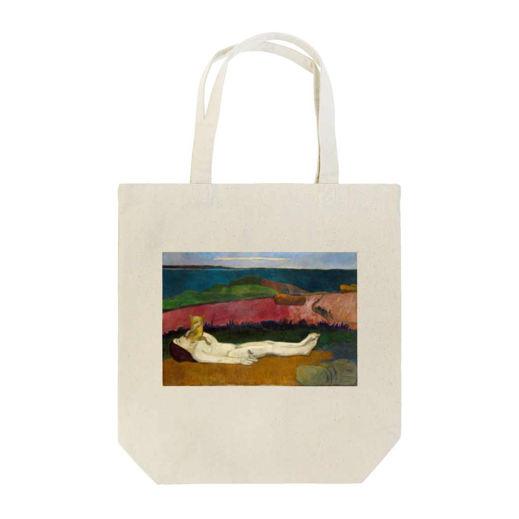 beautiful-worldのポール・ゴーギャンの絵画 トートバッグ