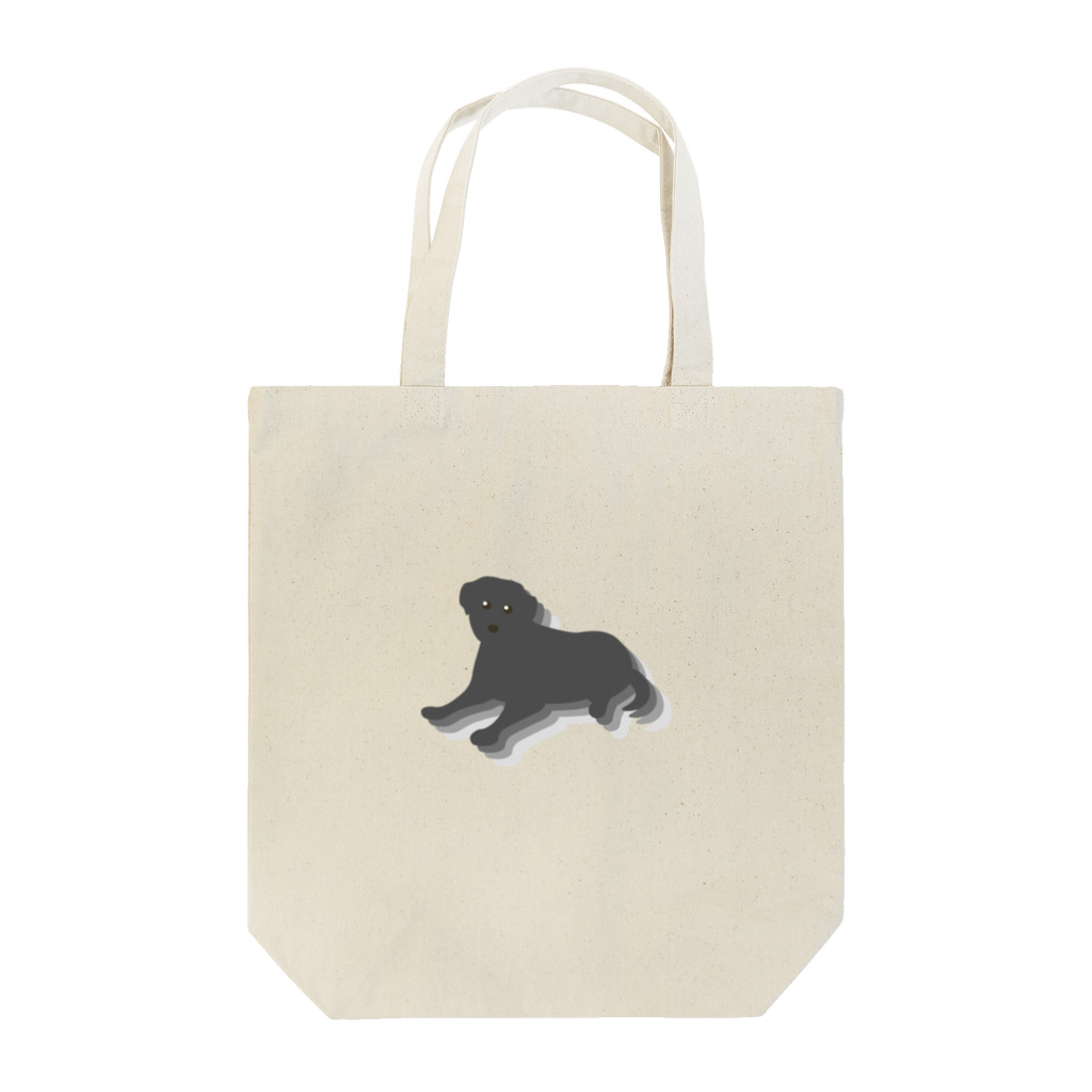 ふうふうたかのラブラドール・レトリバー　ブラック Tote Bag