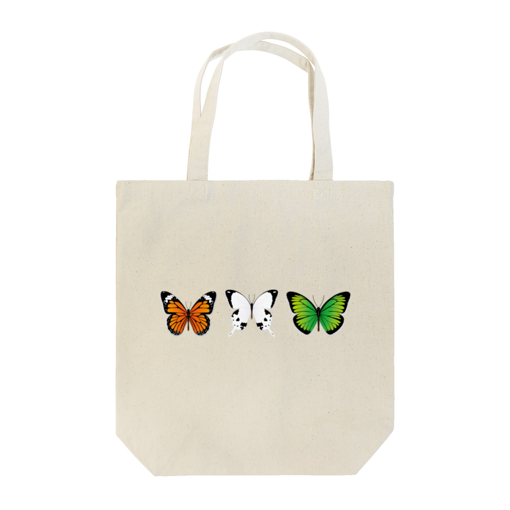リラックス商会の３匹の綺麗な蝶々 Tote Bag