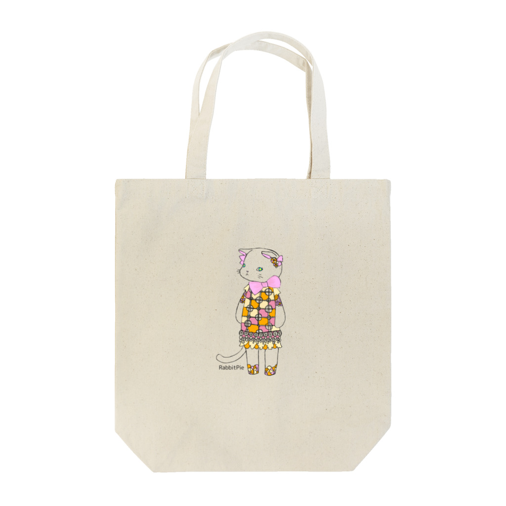 RabbitPie のモダンﾈｺﾁｬﾝ Tote Bag