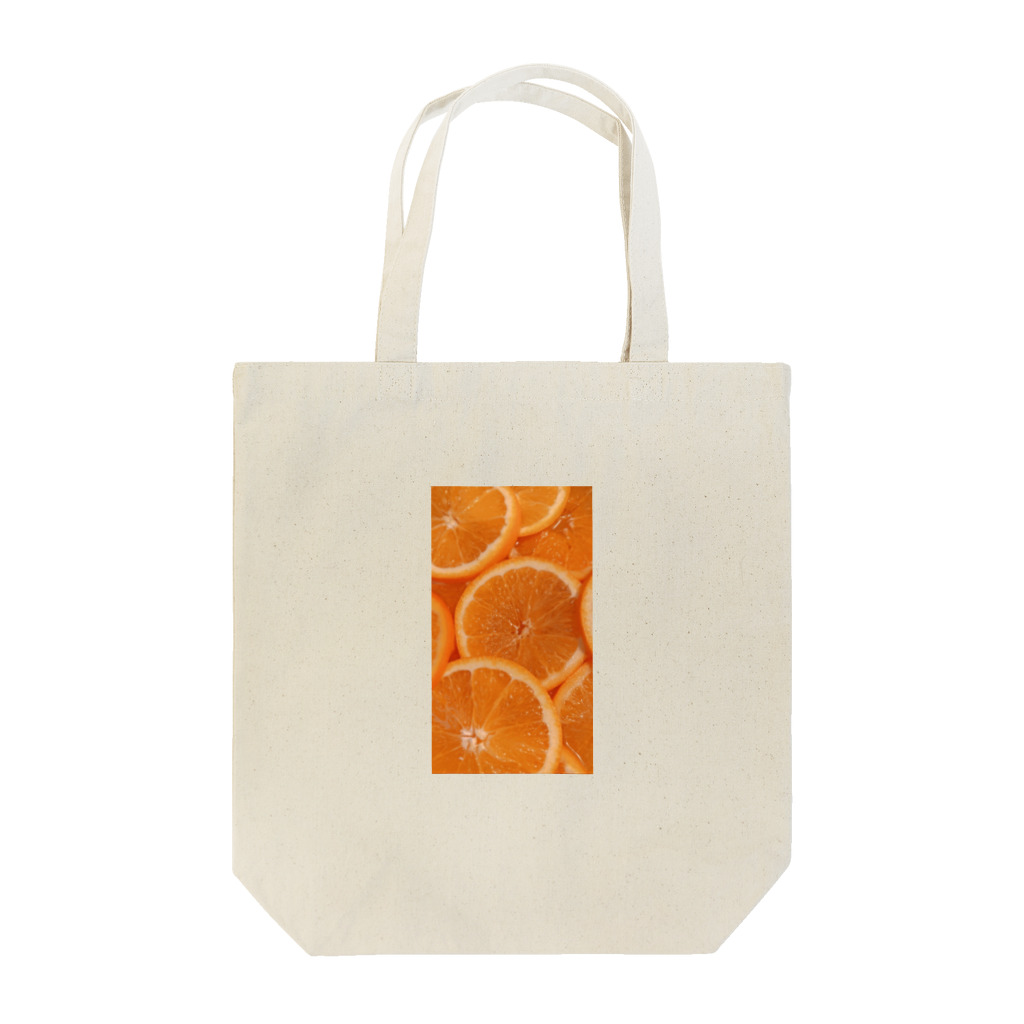 kurageのオレンジ トートバッグ