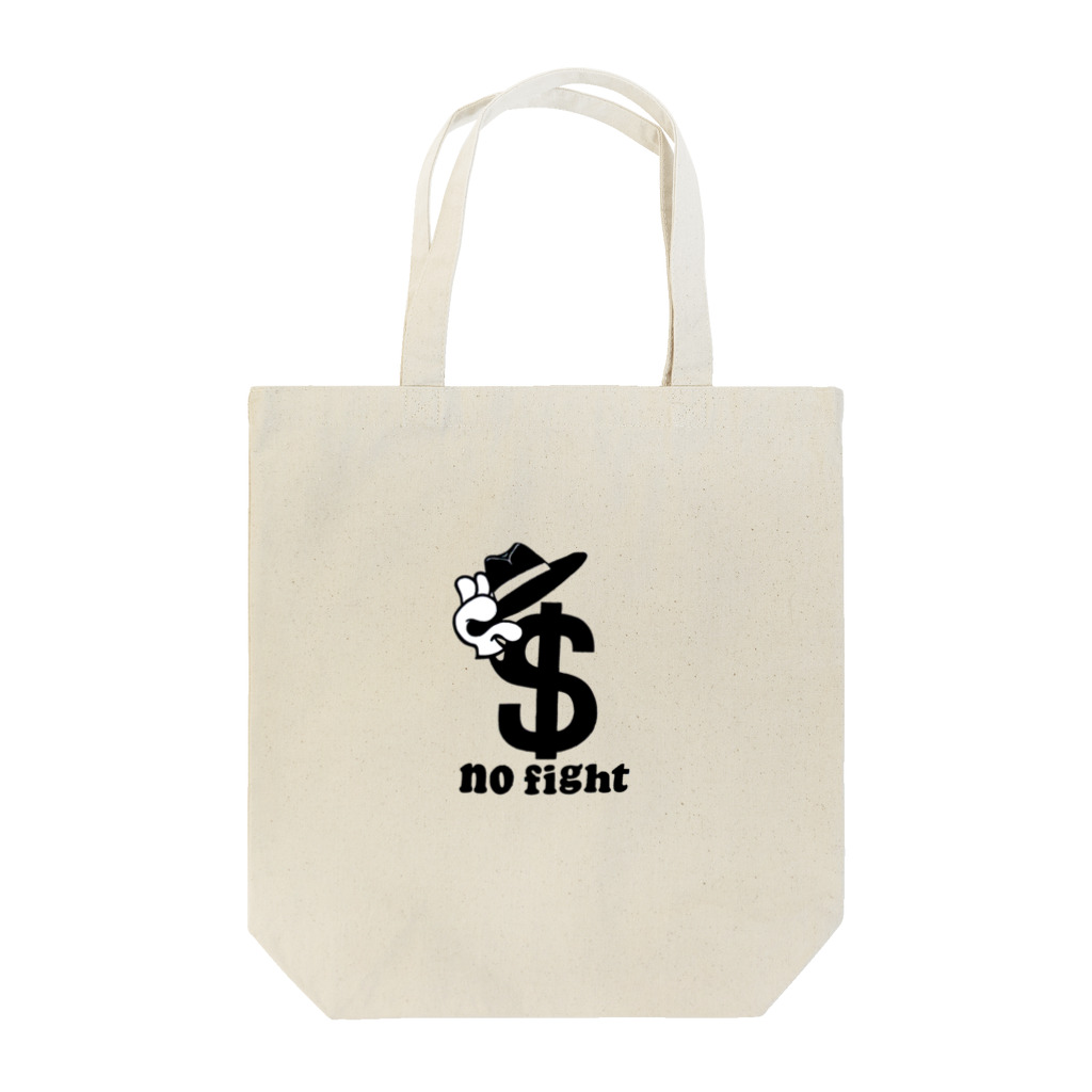 FELLOWS CO.,ltd. Mighty WorkersのNO FIGHT Tote Bag