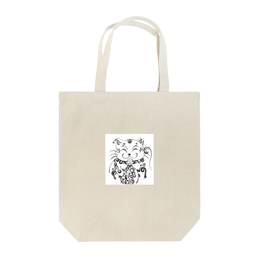 弁慶の招き猫 Tote Bag