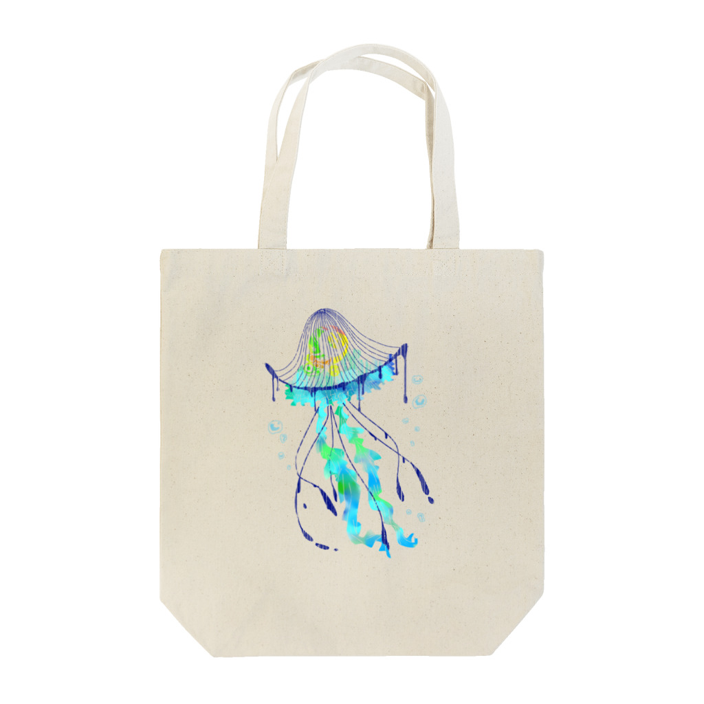 めんだこ屋さんの一夜海月 Tote Bag