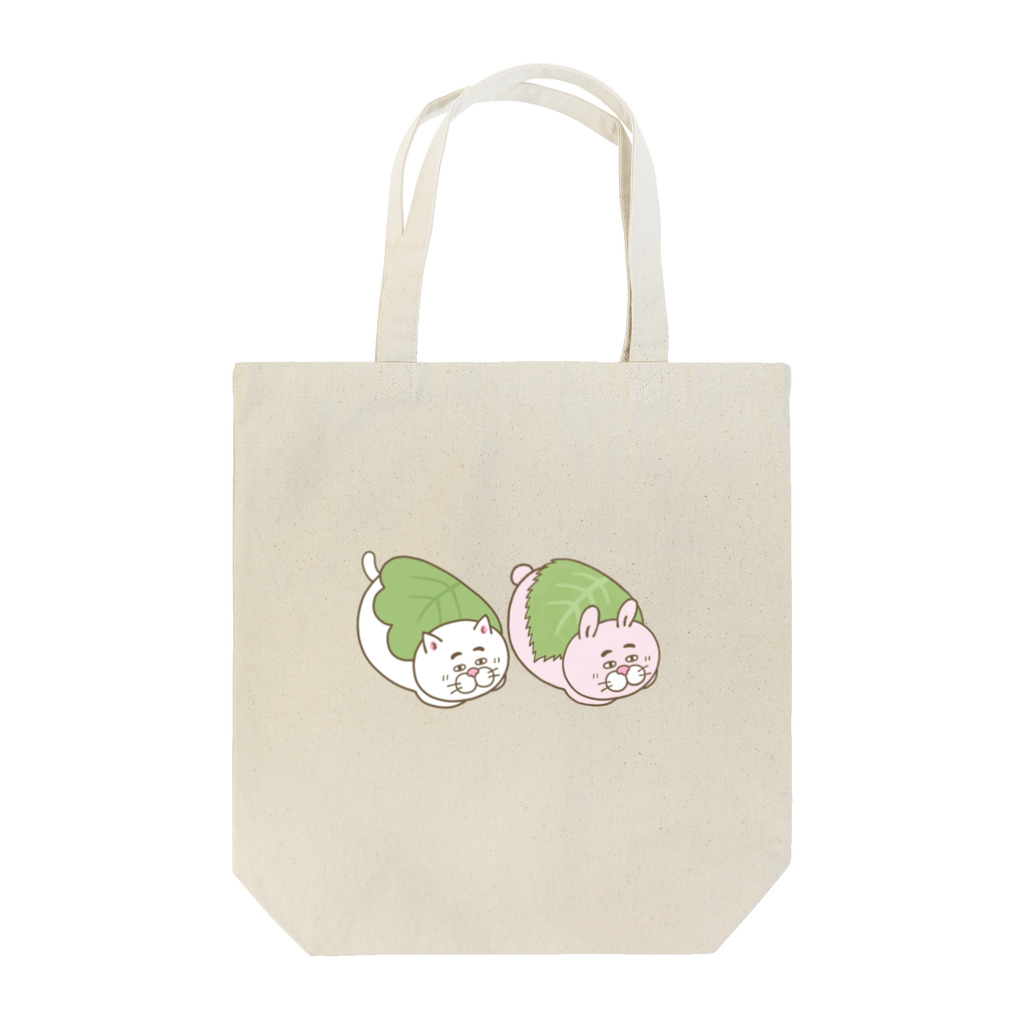 目つきの悪い猫＠いけやけいの餅にゃんこ Tote Bag