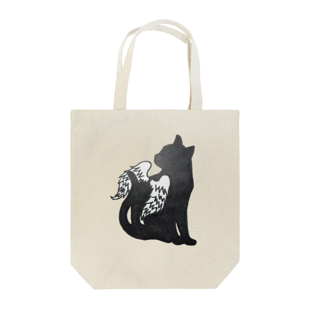 Capricious Catsの翼猫 Tote Bag